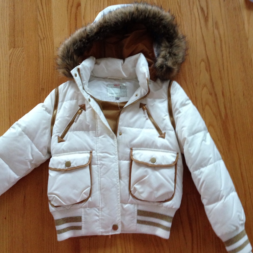 COPY - Vero moda down jacket dual use, removable sleeves